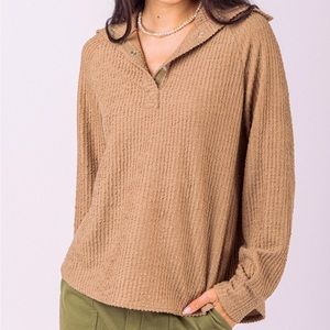 New button Henley top